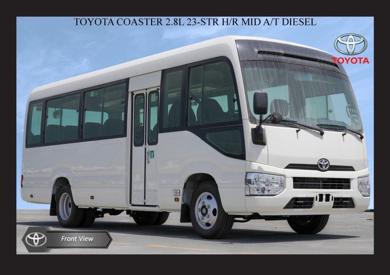 2025 Toyota Coaster 2.7L PETROL 23 SEATER thumbnail 4