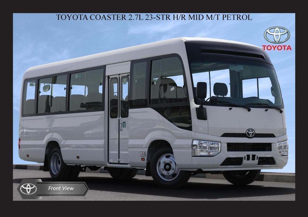 2025 Toyota Coaster 2.7L PETROL 23 SEATER thumbnail 8