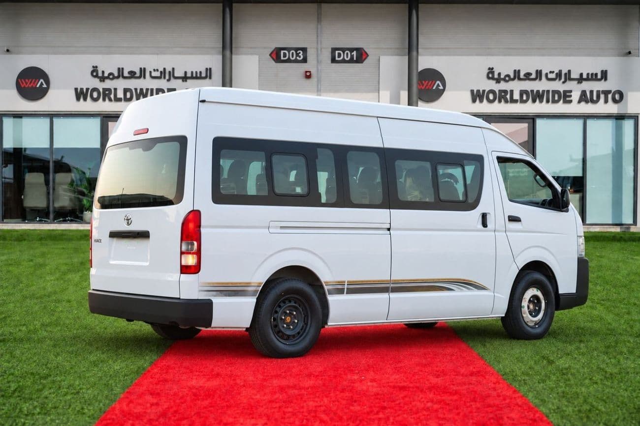 2025 Toyota Hiace STD 2.7 PETROL V4 REAR WHEEL DRIVE 5 DOOR 13 SEATERS thumbnail 6