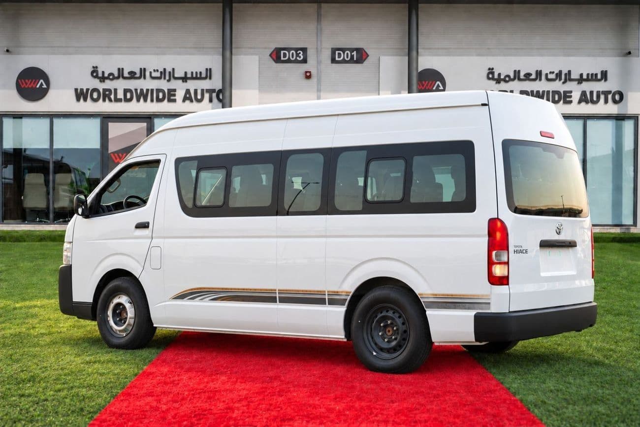 2025 Toyota Hiace STD 2.7 PETROL V4 REAR WHEEL DRIVE 5 DOOR 13 SEATERS thumbnail 3