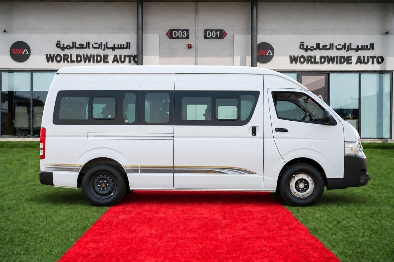2025 Toyota Hiace STD 2.7 PETROL V4 REAR WHEEL DRIVE 5 DOOR 13 SEATERS thumbnail 7