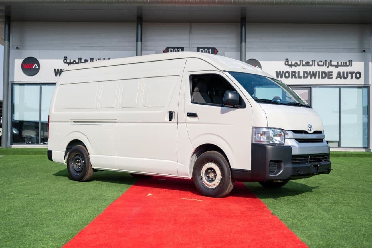 2025 Toyota Hiace PETROL 2.7 HIGHROOF CARGO MANUAL TRANSMISSION