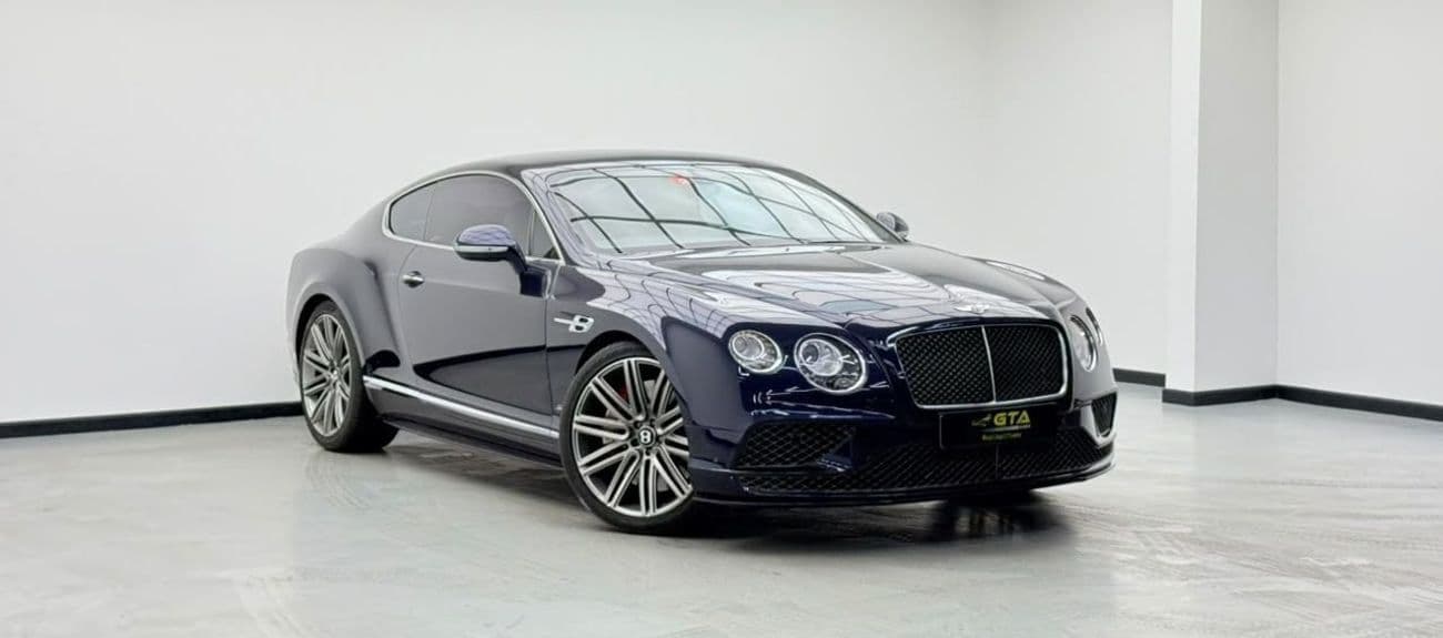 2016 Bentley Continental GT SPEED
