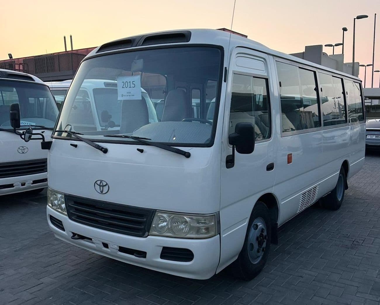 2015 Toyota Coaster 3.5L thumbnail 3