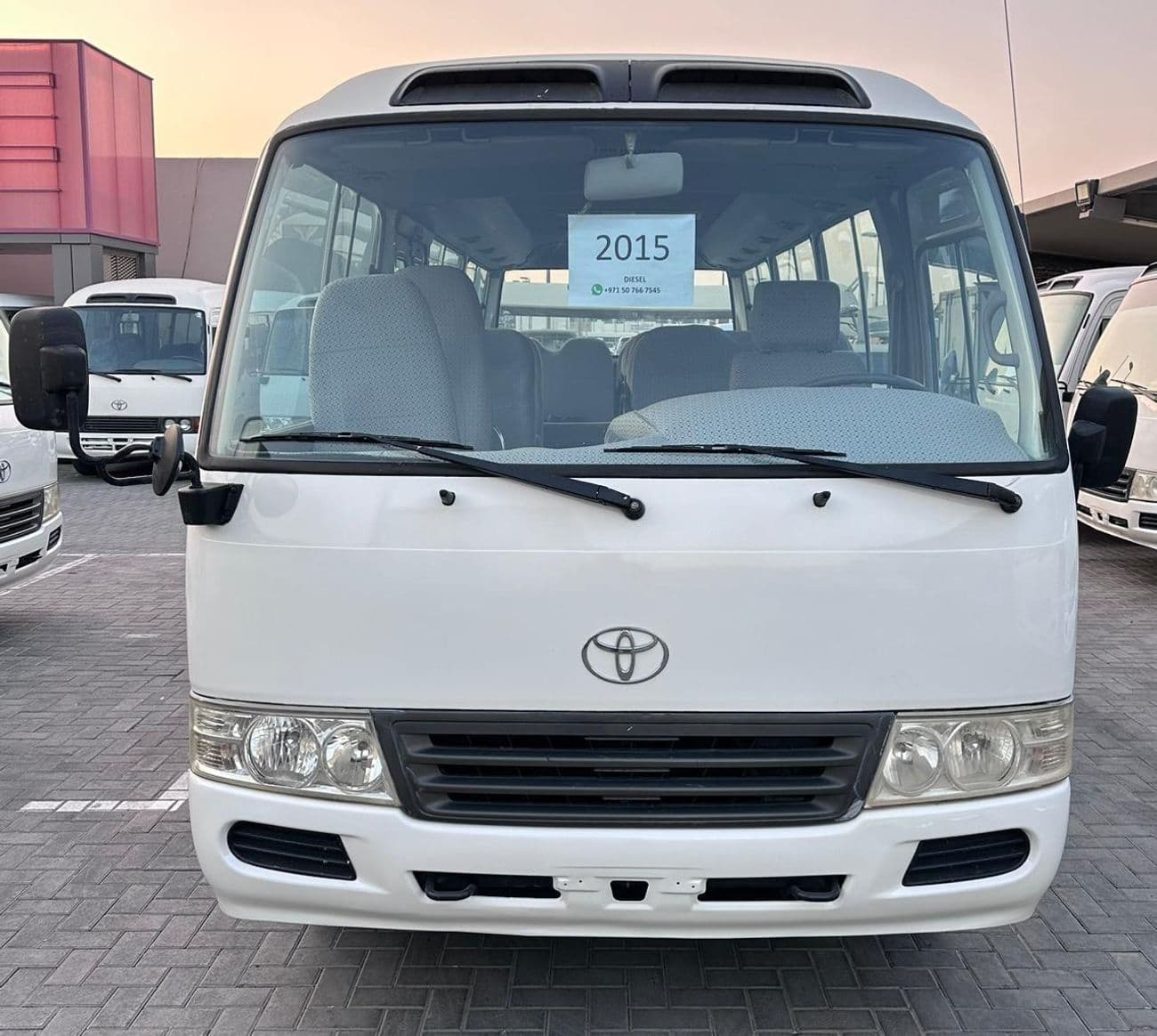 2015 Toyota Coaster 3.5L thumbnail 2
