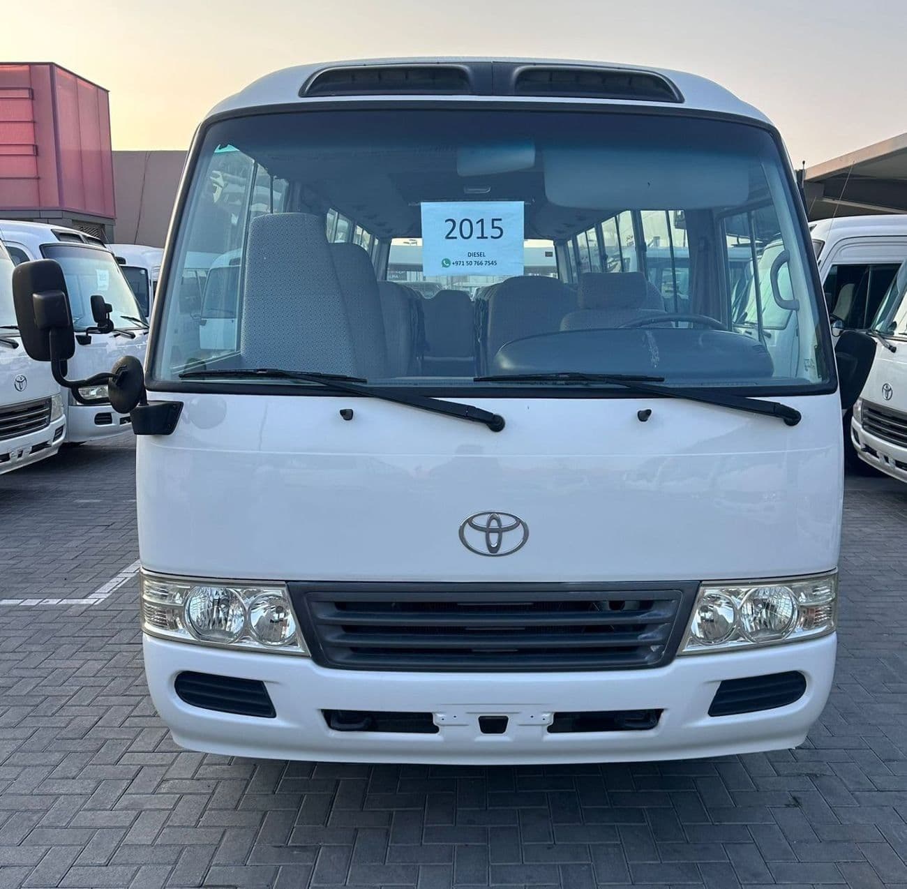 2015 Toyota Coaster DLX thumbnail 2