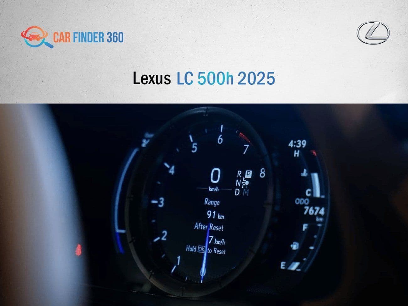 2025 Lexus LC500h thumbnail 8