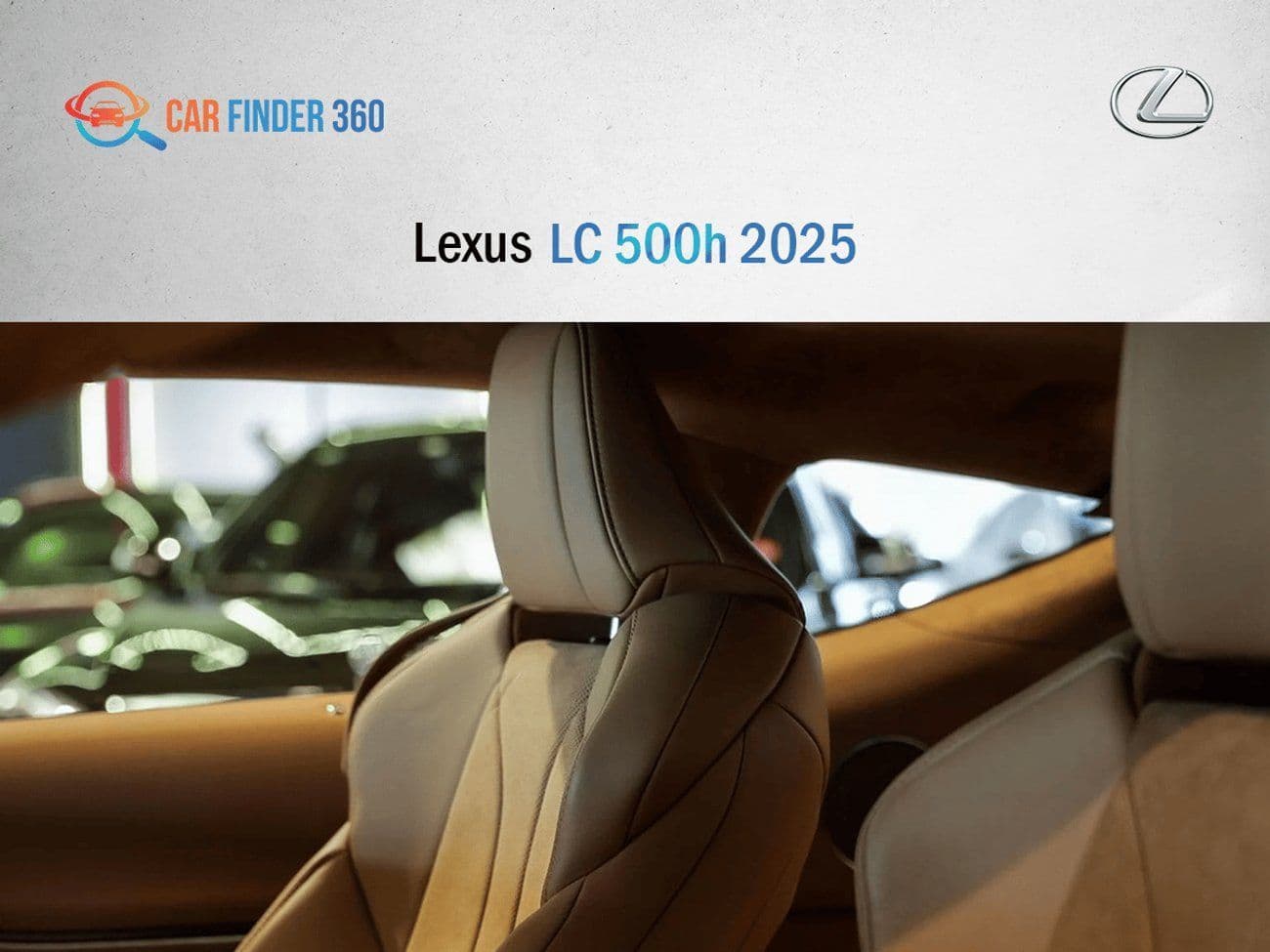 2025 Lexus LC500h thumbnail 2