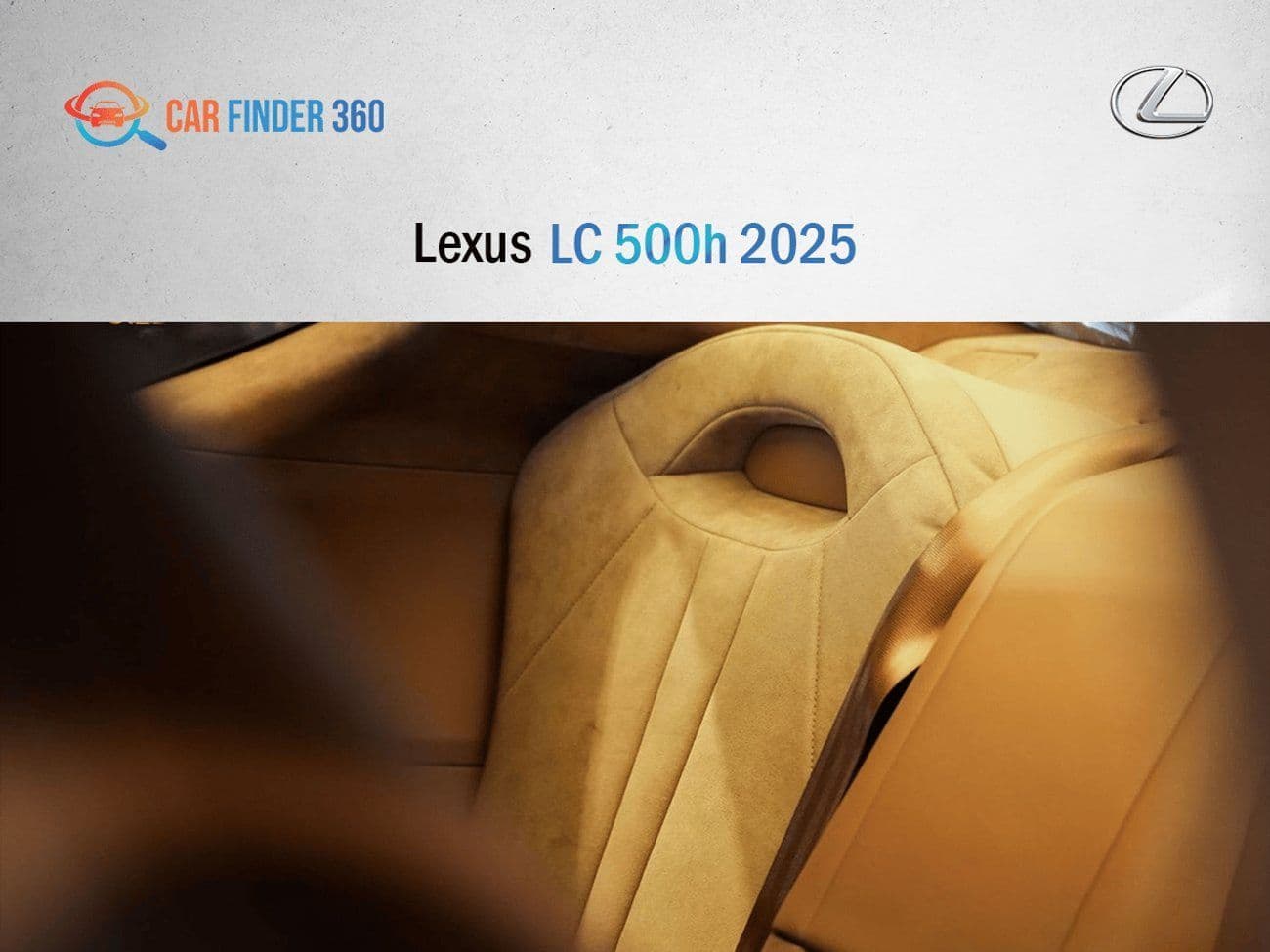 2025 Lexus LC500h thumbnail 7
