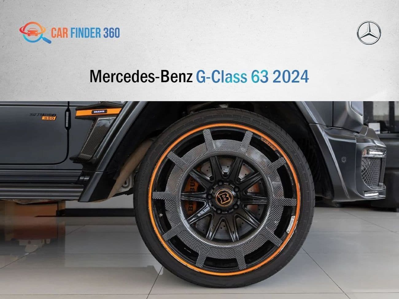 2024 Mercedes Benz G63 AMG BRABUS G800 thumbnail 5