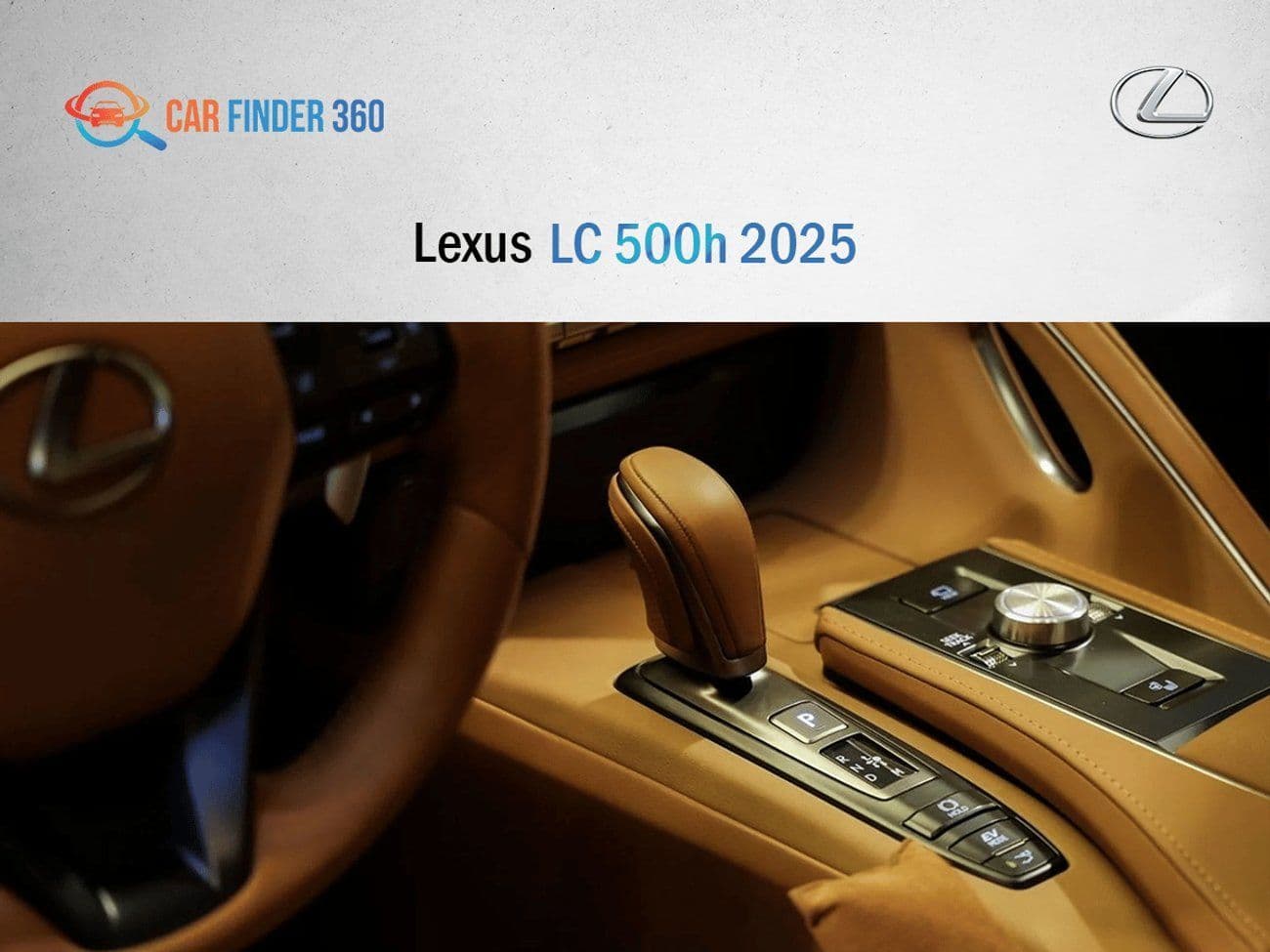 2025 Lexus LC500h thumbnail 6