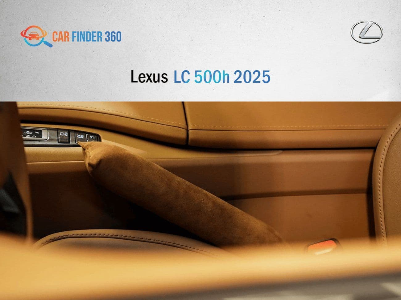 2025 Lexus LC500h thumbnail 3