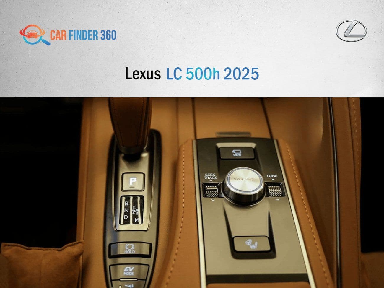 2025 Lexus LC500h thumbnail 4