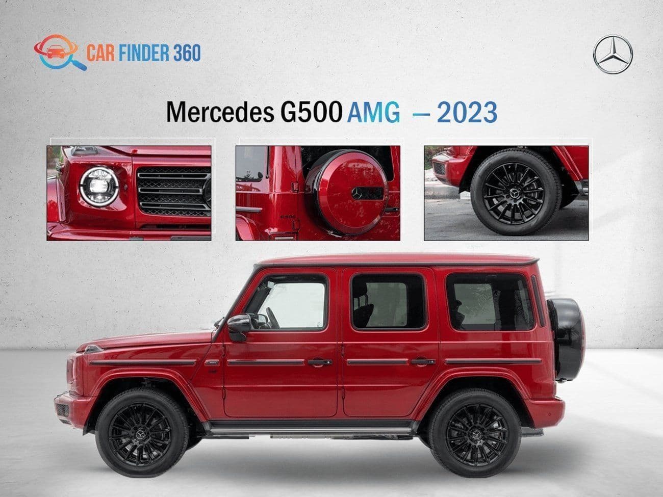 2023 Mercedes Benz G 500 AMG thumbnail 3