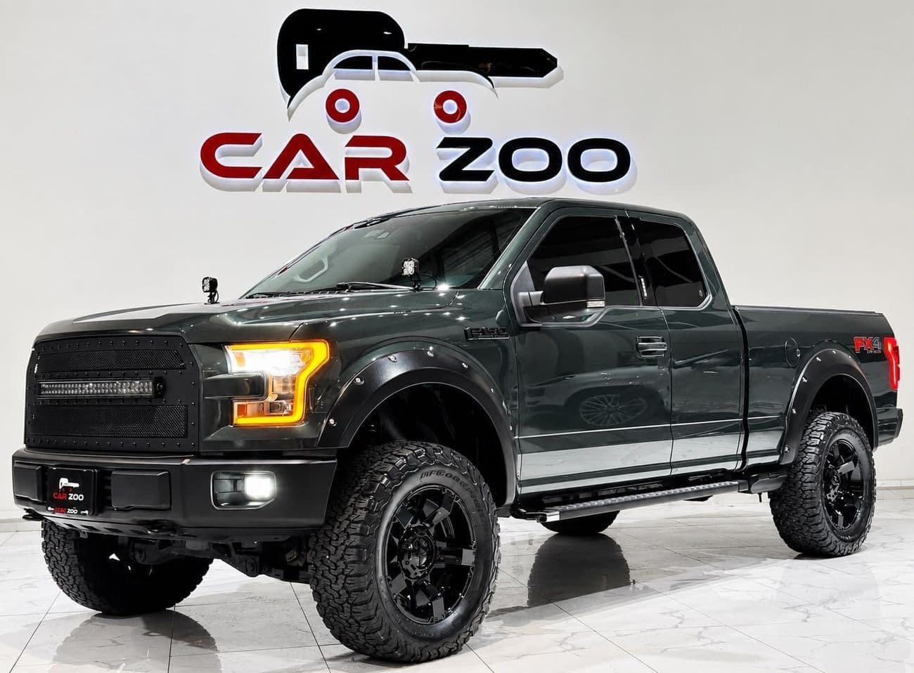 2015 Ford F 150 LARIAT CREW CAB LTHR KNG RCH