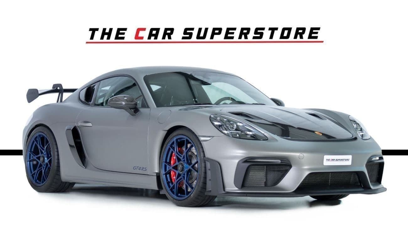 2024 Porsche 718 Cayman GT4 RS