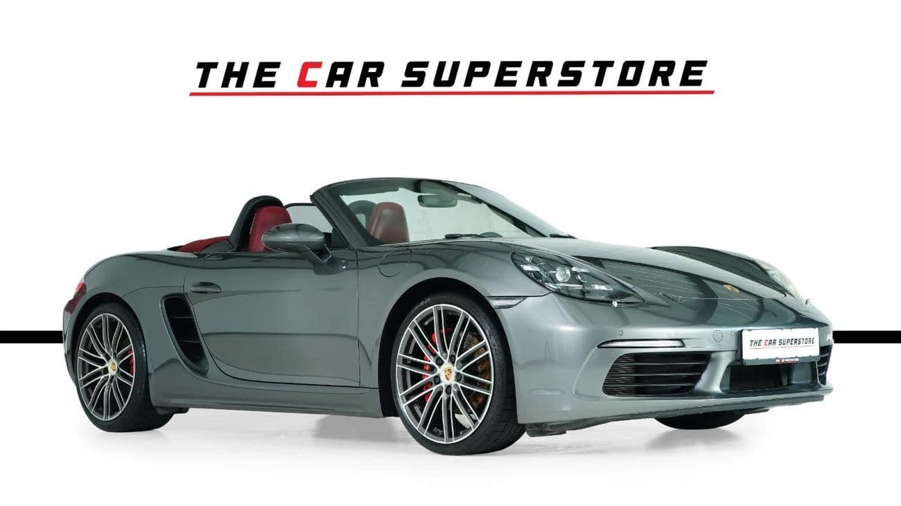 2017 Porsche 718 Boxster S