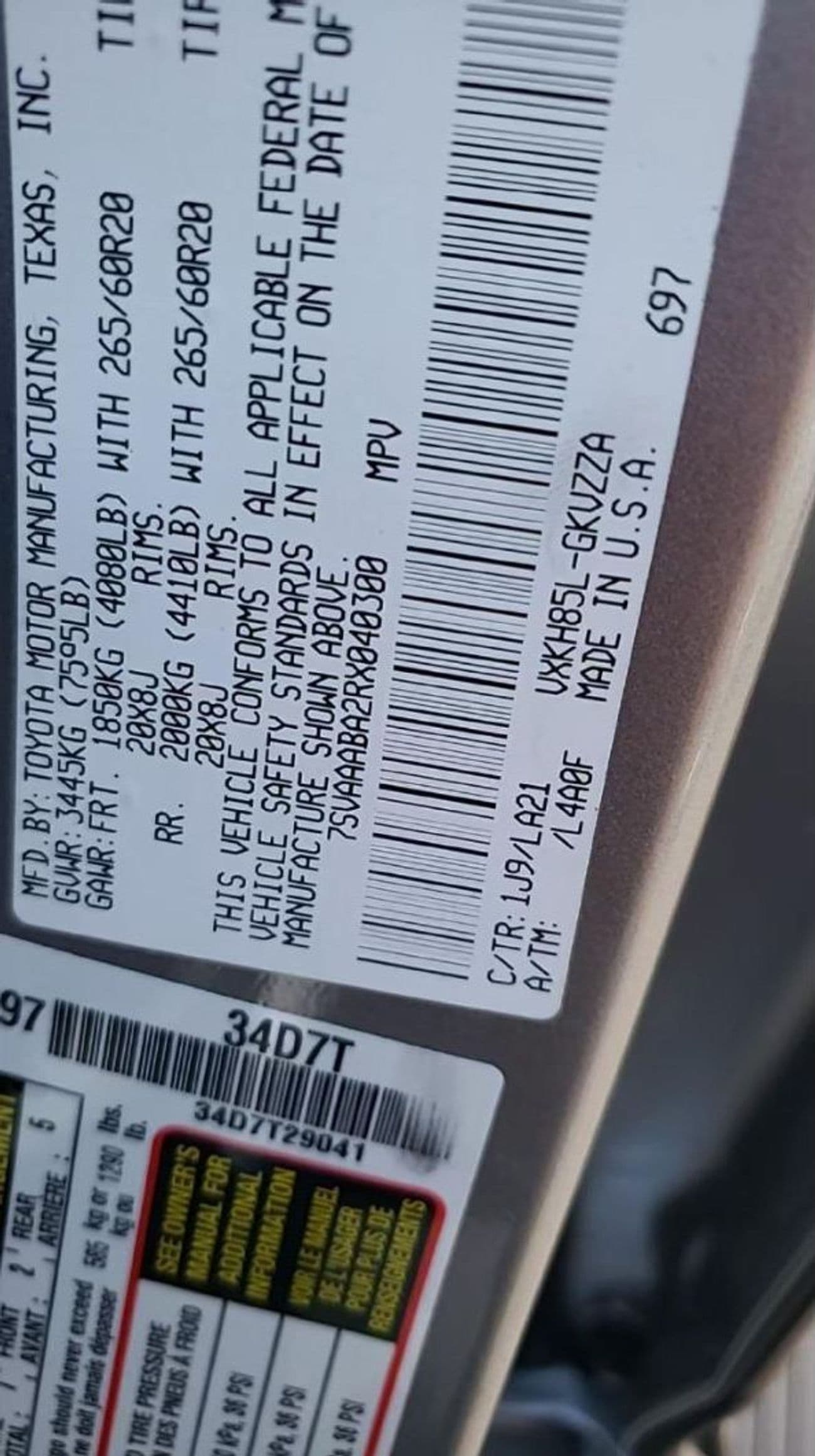 2024 Toyota Sequoia HYBRID thumbnail 7