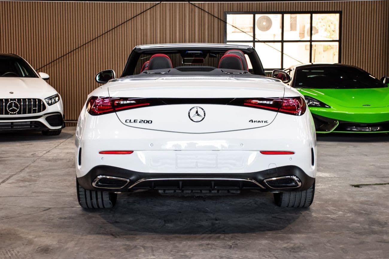 2024 Mercedes Benz CLE200 4MATIC CONVERTIBLE. thumbnail 7