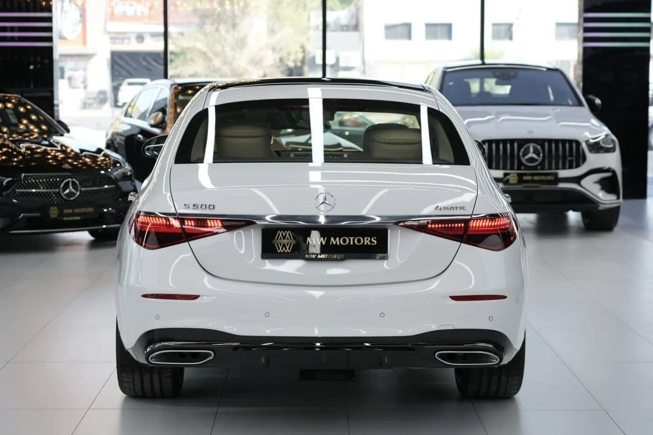 2026 Mercedes Benz S500 4MATIC L DARK SERIES thumbnail 5