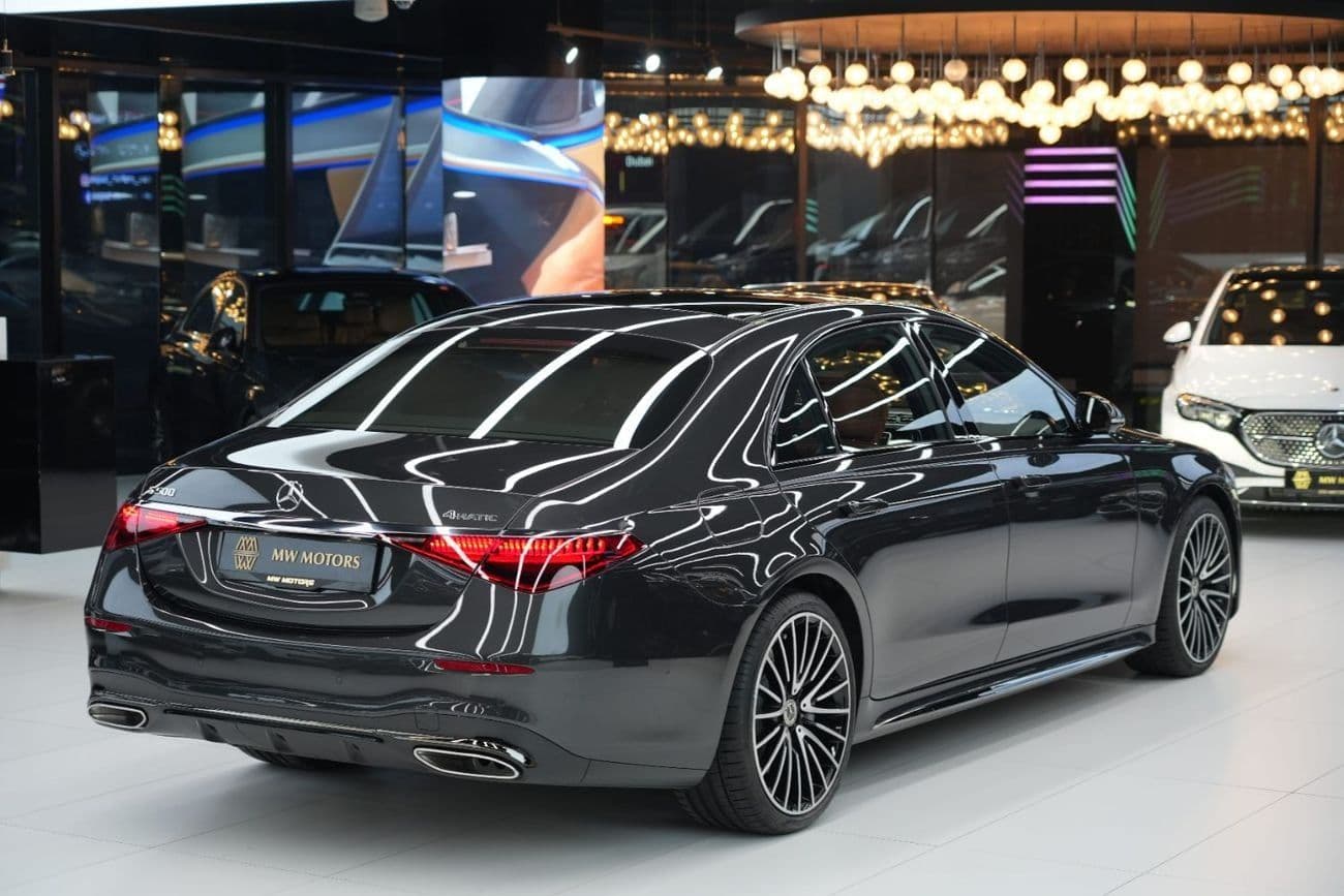 2026 Mercedes Benz S500 4MATIC L DARK SERIES thumbnail 4