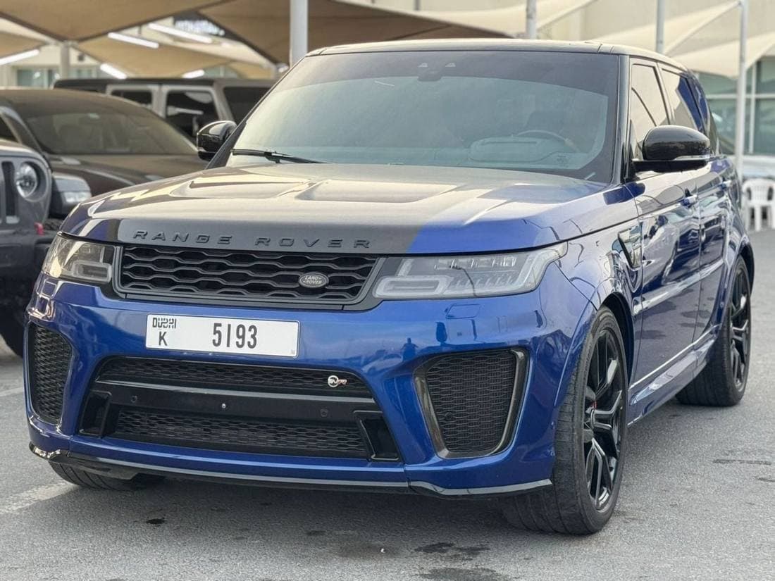 2019 Land Rover Range Rover Sport SVR thumbnail 2