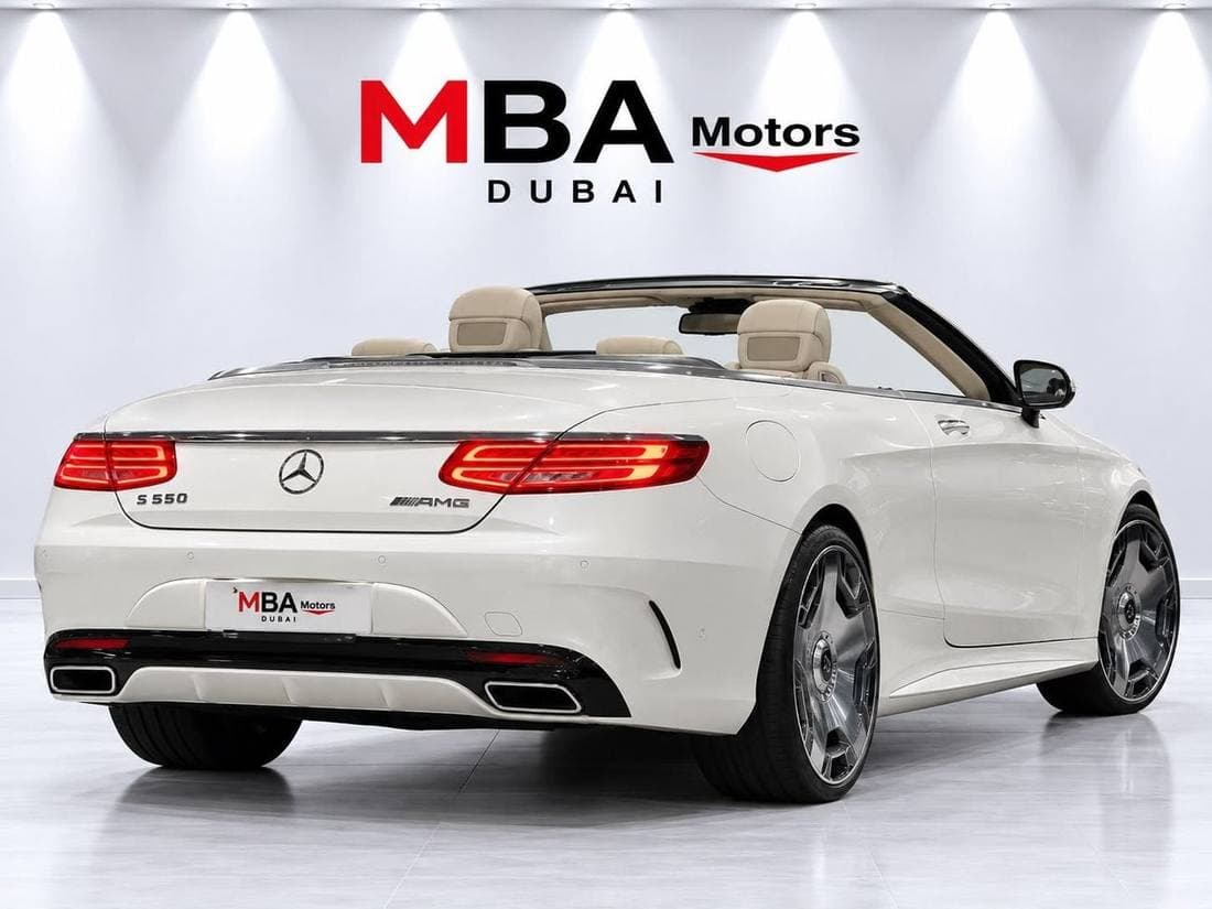 2017 Mercedes Benz S550 Cabriolet thumbnail 5
