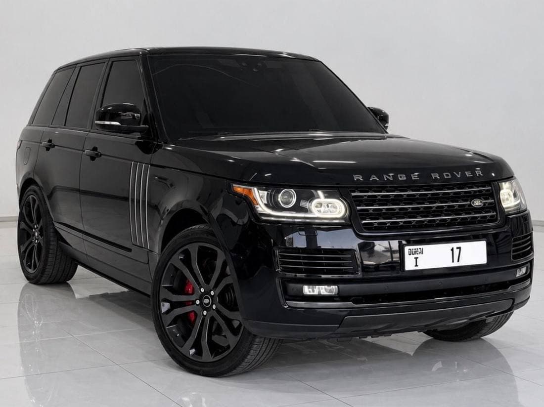 2017 Land Rover Range Rover AUTOBIOGRAPHY SV