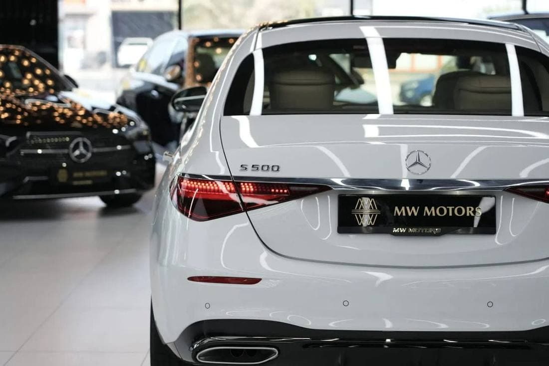 2026 Mercedes Benz S500 4MATIC L DARK SERIES thumbnail 6