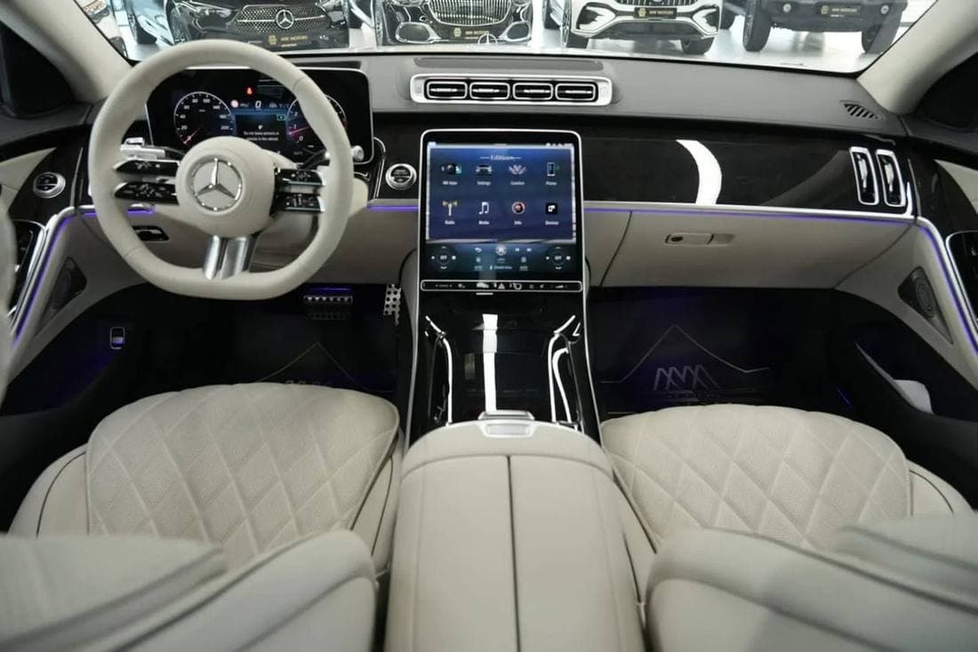 2026 Mercedes Benz S500 4MATIC L DARK SERIES thumbnail 8