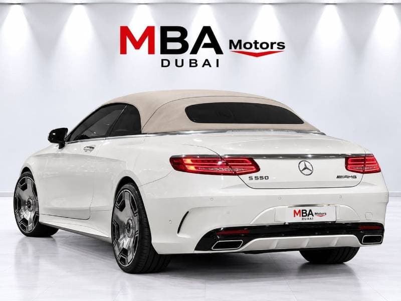 2017 Mercedes Benz S550 Cabriolet thumbnail 4