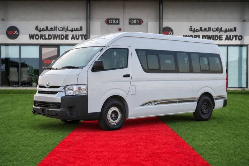 2025 Toyota Hiace STD 2.7 PETROL V4 REAR WHEEL DRIVE 5 DOOR 13 SEATERS