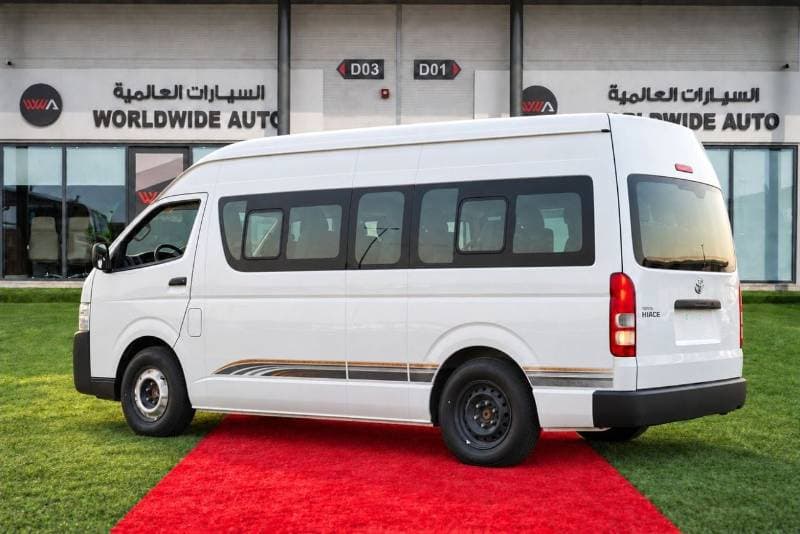 2025 Toyota Hiace STD 2.7 PETROL V4 REAR WHEEL DRIVE 5 DOOR 13 SEATERS thumbnail 3
