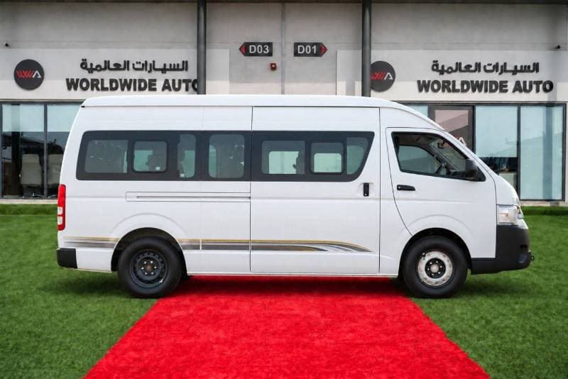 2025 Toyota Hiace STD 2.7 PETROL V4 REAR WHEEL DRIVE 5 DOOR 13 SEATERS thumbnail 7