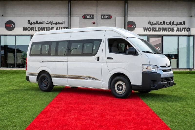 2025 Toyota Hiace STD 2.7 PETROL V4 REAR WHEEL DRIVE 5 DOOR 13 SEATERS thumbnail 8