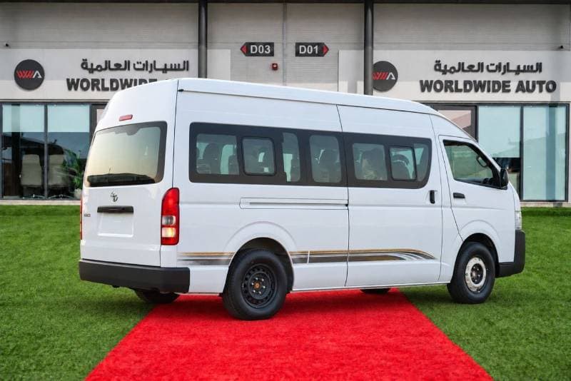 2025 Toyota Hiace STD 2.7 PETROL V4 REAR WHEEL DRIVE 5 DOOR 13 SEATERS thumbnail 6