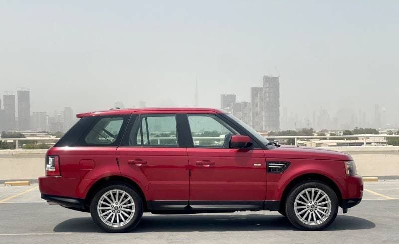 2013 Land Rover Range Rover Sport HSE RED thumbnail 3