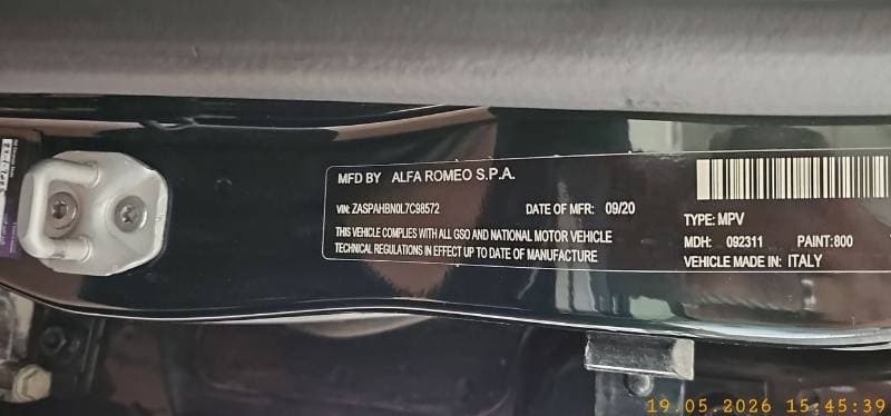 2020 Alfa Romeo Stelvio SUPER thumbnail 3