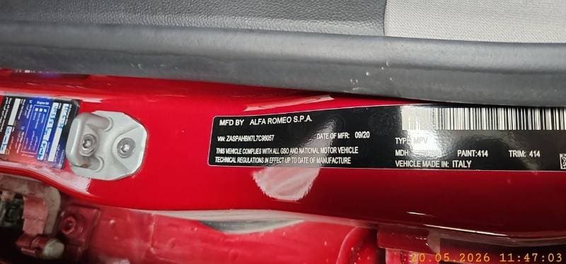 2020 Alfa Romeo Stelvio SUPER thumbnail 3