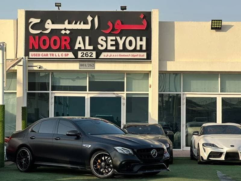 2018 Mercedes Benz E63 AMG S