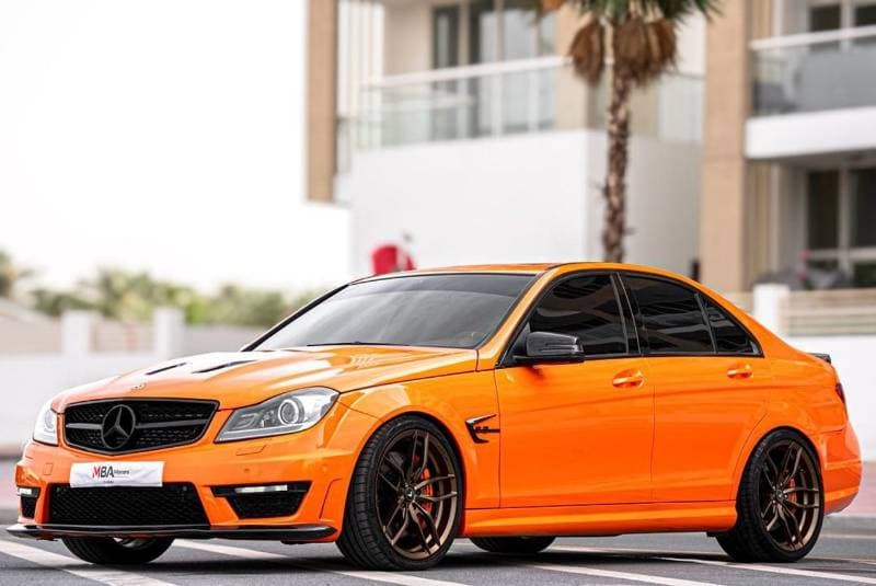 2009 Mercedes Benz C63 AMG STANDARD thumbnail 2