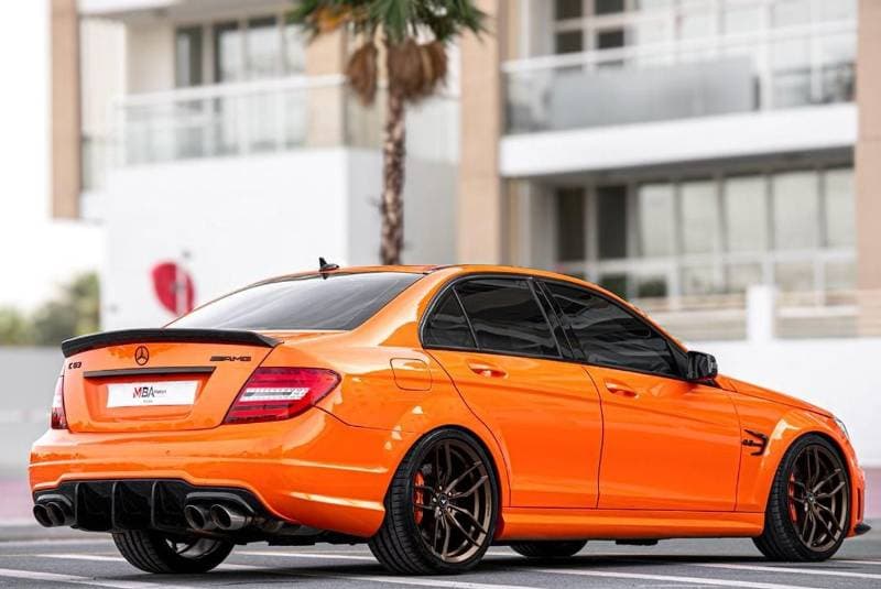 2009 Mercedes Benz C63 AMG STANDARD thumbnail 3