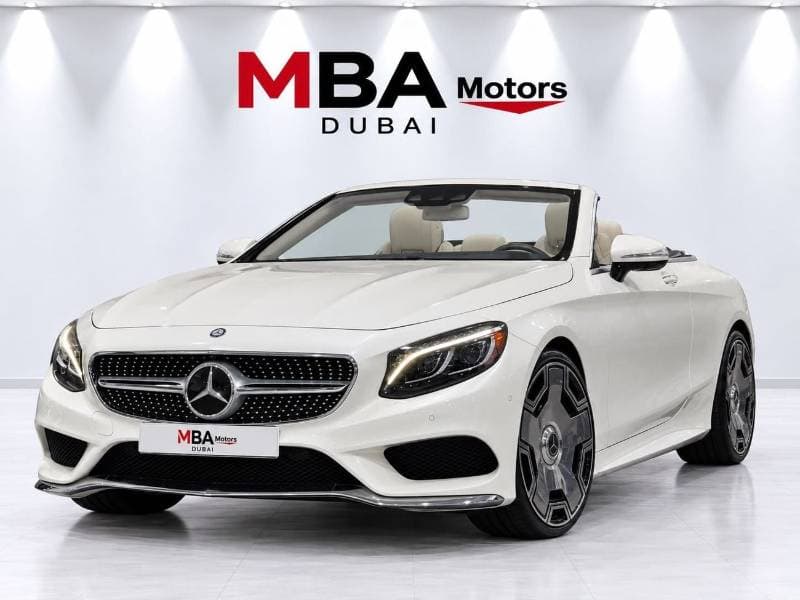 2017 Mercedes Benz S550 Cabriolet