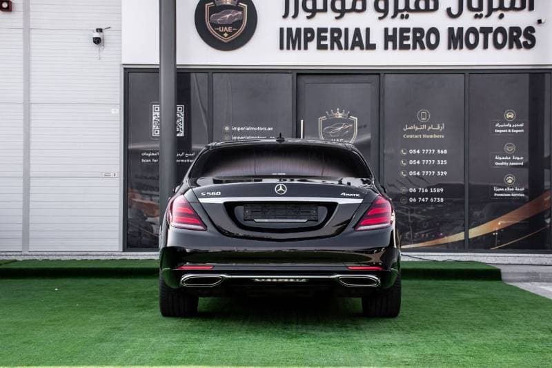 2019 Mercedes Benz S560 L 4MATIC thumbnail 4