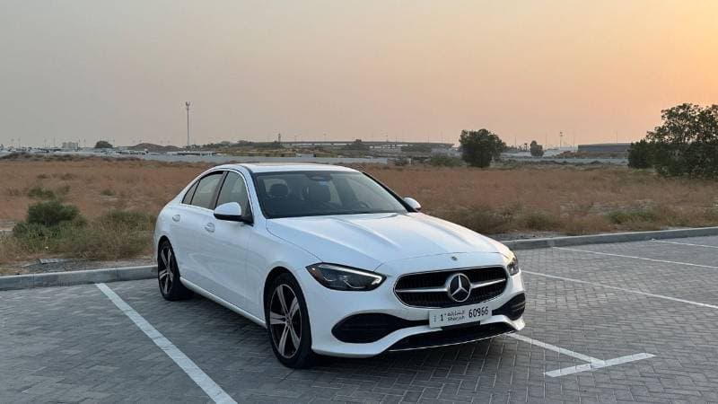 2022 Mercedes Benz C300 AMG thumbnail 3