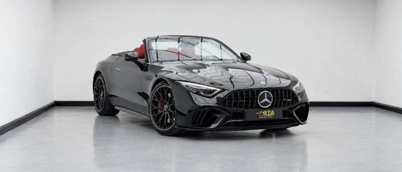 2022 Mercedes Benz SL55 AMG 4MATIC+ thumbnail 3