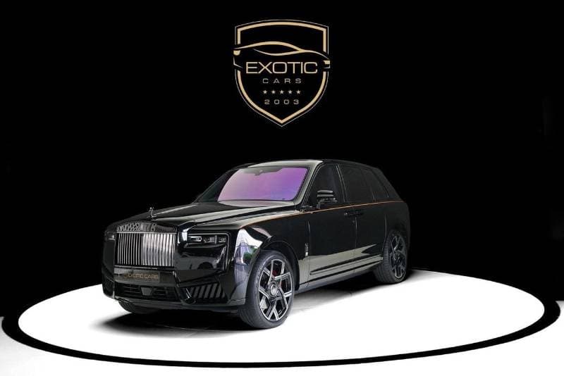 2025 Rolls Royce Cullinan BLACK BADGE