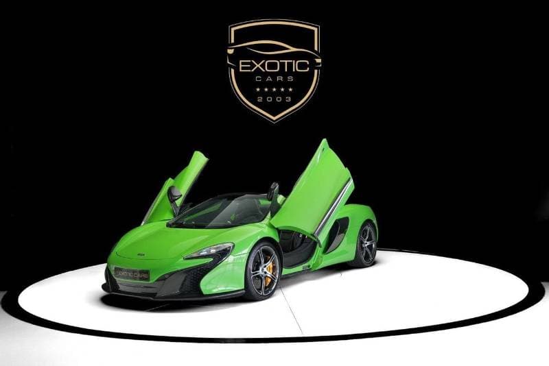 2015 McLaren 650S SPIDER