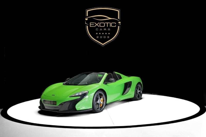 2015 McLaren 650S SPIDER thumbnail 2