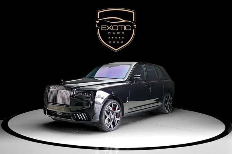 2020 Rolls Royce Cullinan BLACK BADGE